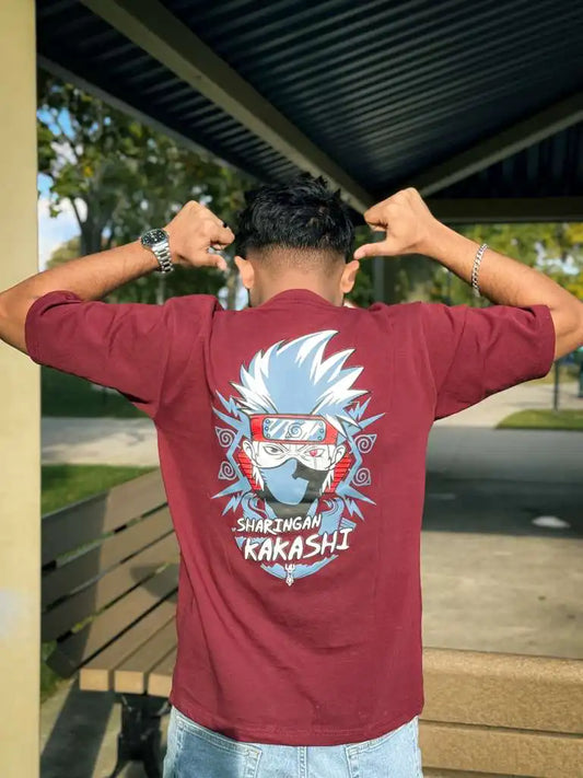 Kakashi T-Shirt | Anime Graphic Tee by BongAttire
