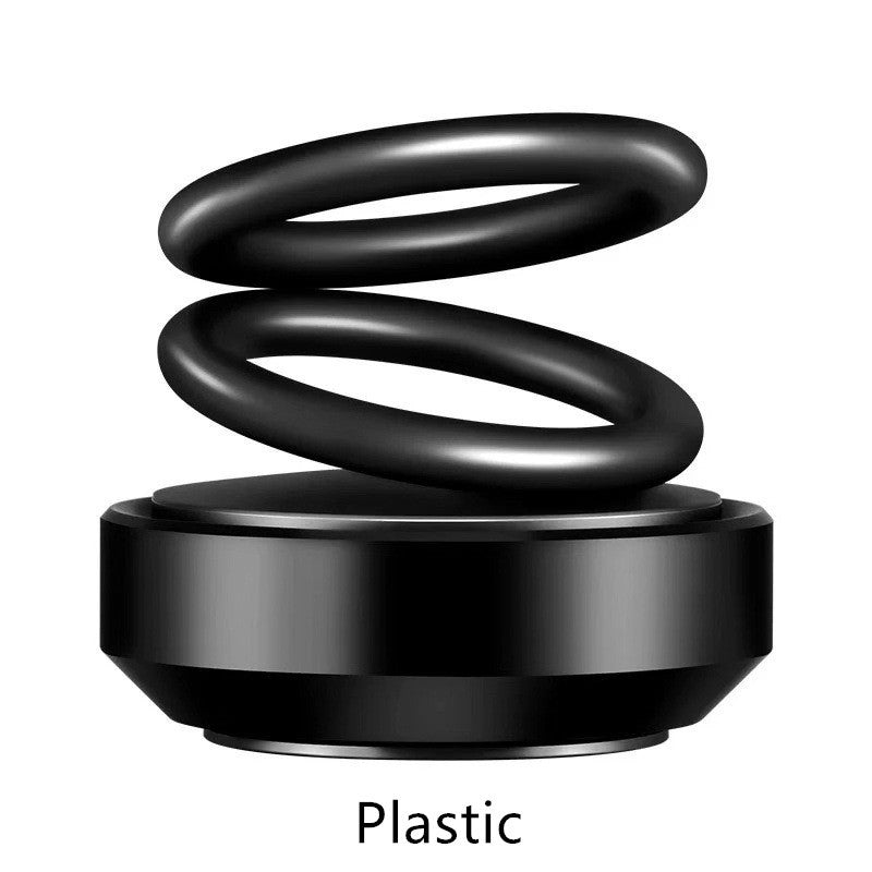 Rotating Solar Car Perfume | Dashboard Air Freshener.