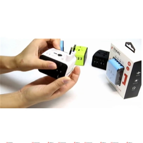 Multi-Function Power Socket | Universal Outlet Adapter.