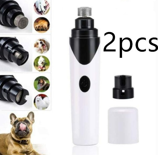 Electric Pet Nail Clippers | Dog & Cat Trimmer Tool.