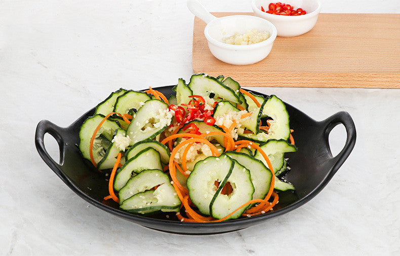Spiral Vegetable Cutter | Handheld Grater for Salads.