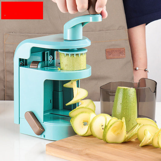 Spiral Vegetable Cutter | Handheld Grater for Salads.