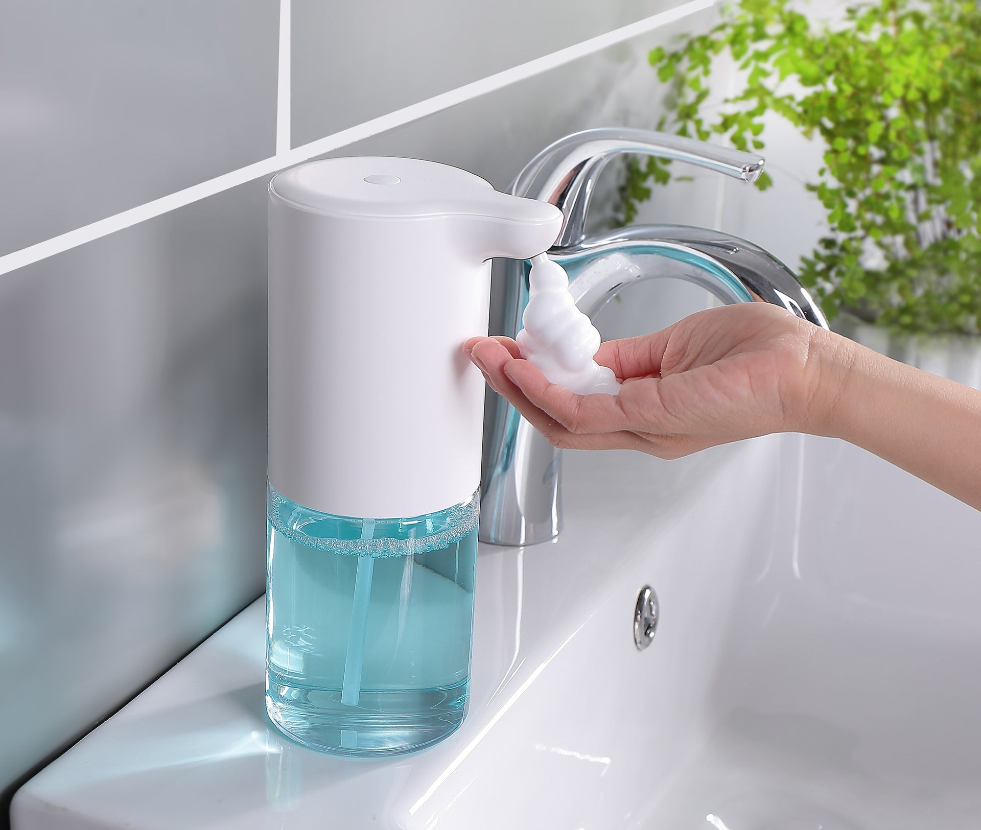 Automatic Foam Soap Dispenser | Touchless Smart Sensor.