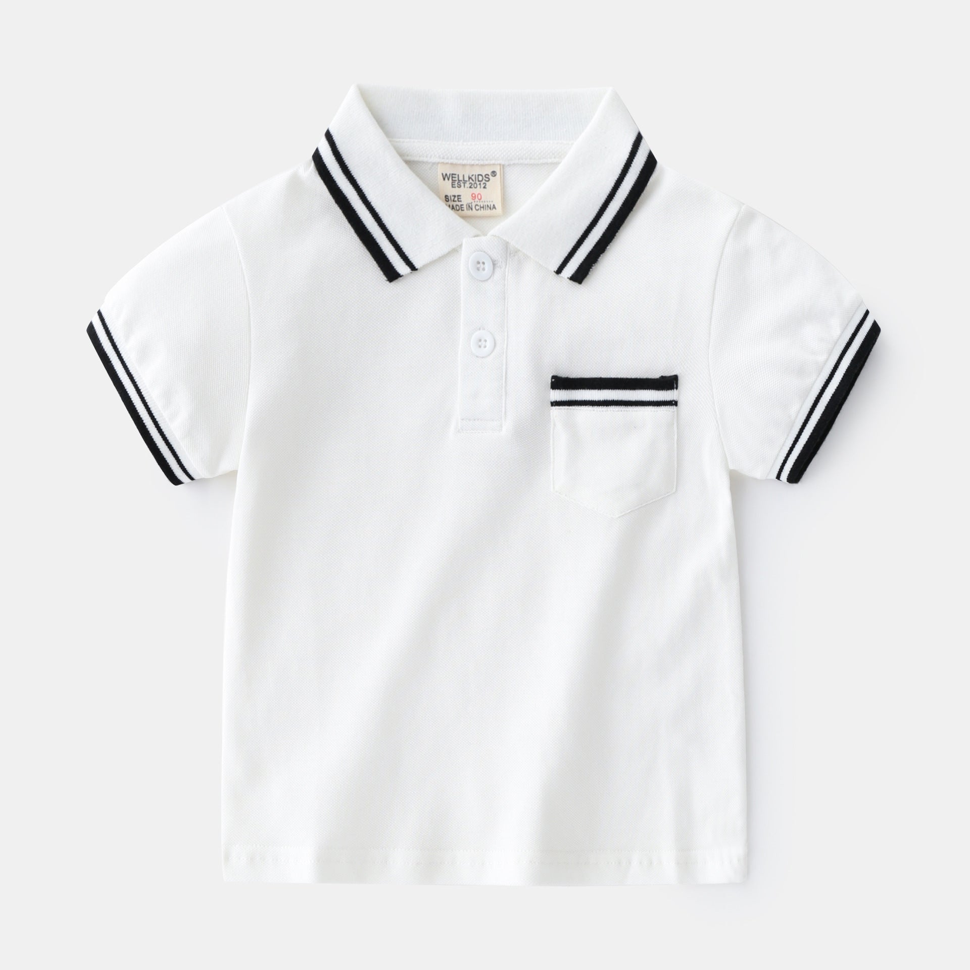 Boys' Summer Polo Shirt | Casual Cotton T-Shirt for Kids.