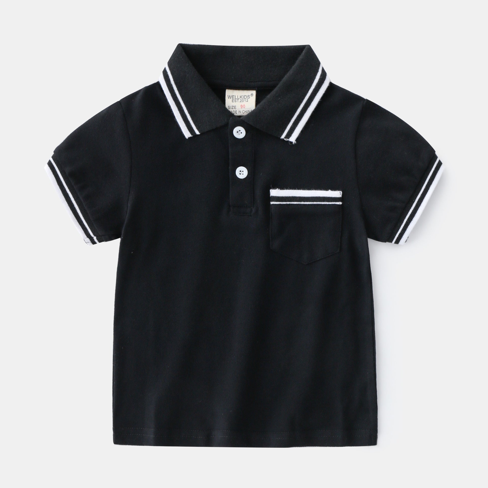 Boys' Summer Polo Shirt | Casual Cotton T-Shirt for Kids.