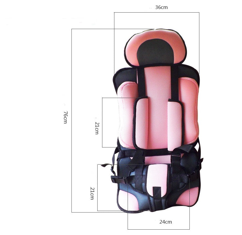 Portable Baby Car Seat for Travel | Toddler Safety Booster.
