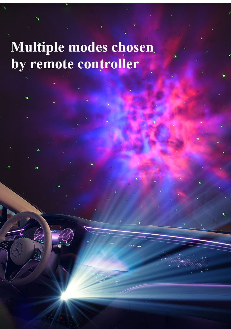 Galaxy Star Projector | Astronaut Night Light Decor.