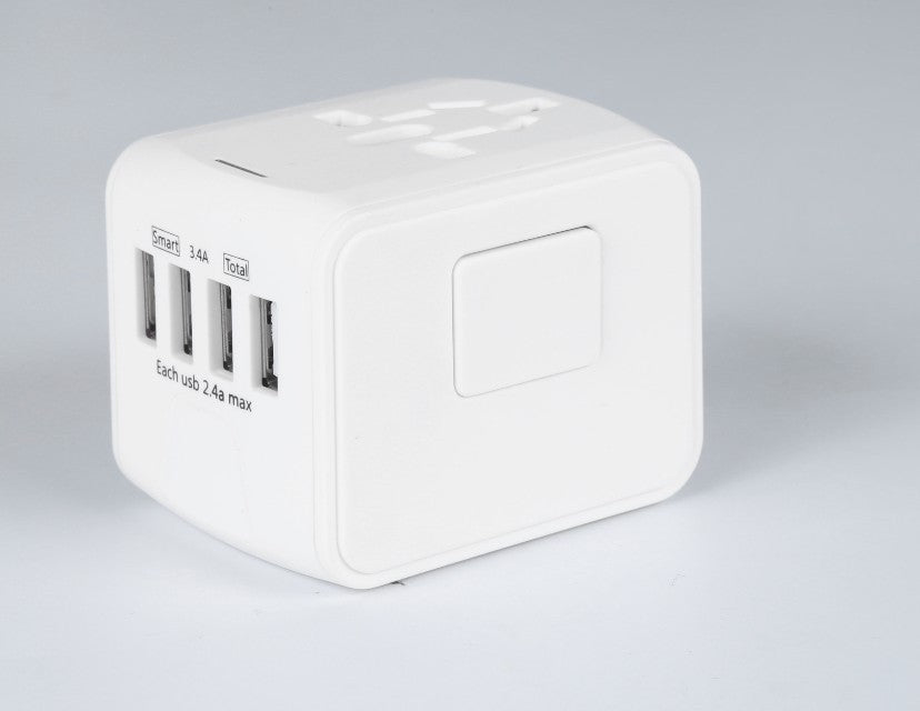 Multi-Function Power Socket | Universal Outlet Adapter.