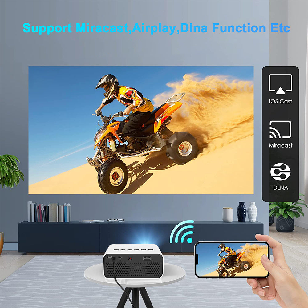 Portable Mini Projector For Home | YT500.