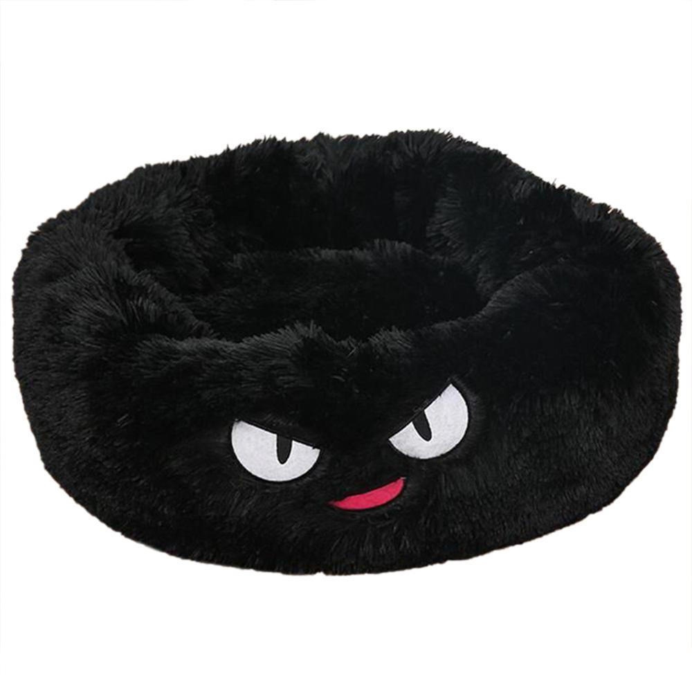Plush Round Dog Bed | Small Pet Nest for Dogs & Cats.