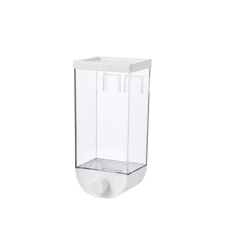 Kitchen Food Storage Box | Wall Cereal Dispenser.