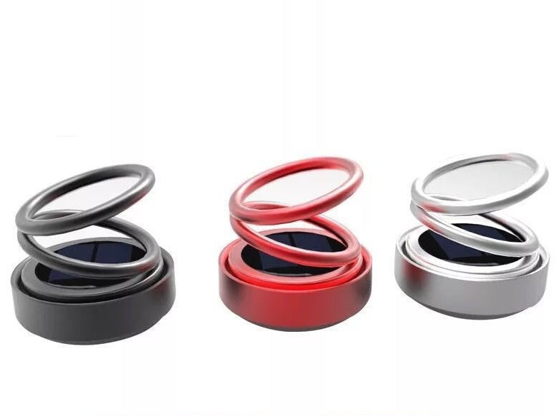 Rotating Solar Car Perfume | Dashboard Air Freshener.