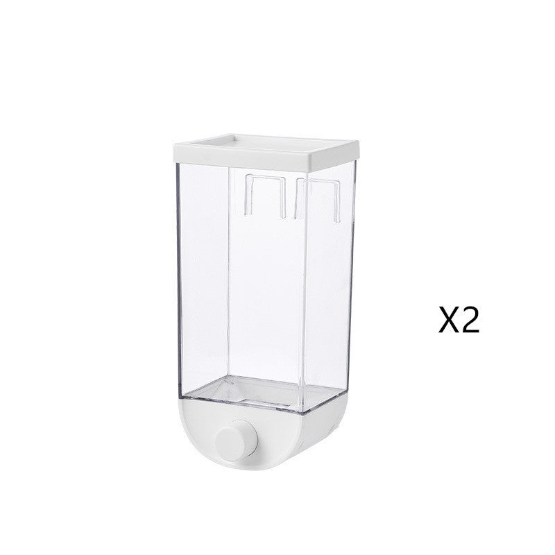 Kitchen Food Storage Box | Wall Cereal Dispenser.
