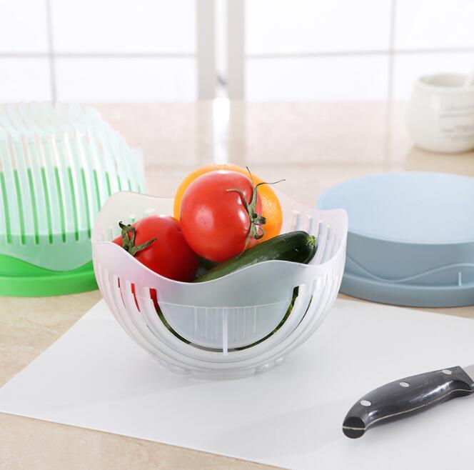 Salad Cutter Bowl | Creative Veggie & Fruit Chopper.