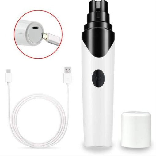 Electric Pet Nail Clippers | Dog & Cat Trimmer Tool.