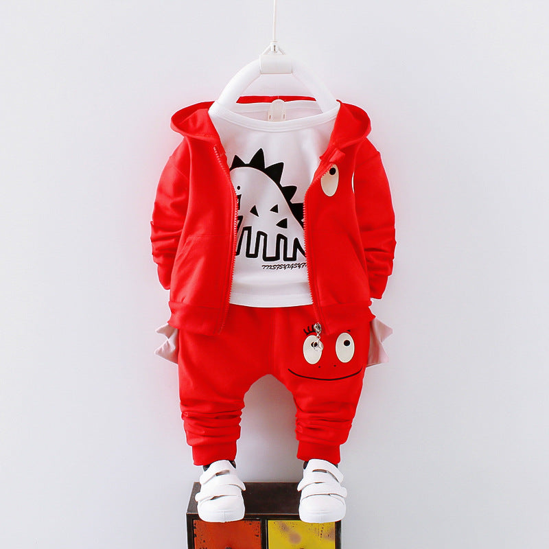 Boys Cotton Outfit Set | Spring & Autumn Kids Clothes.