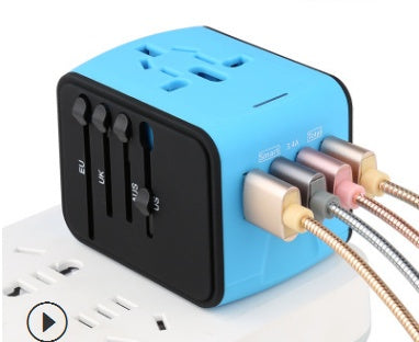 Multi-Function Power Socket | Universal Outlet Adapter.