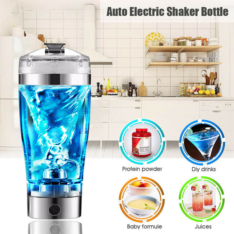 Electric Blender Bottle | USB Shaker for Fitness Drinks.