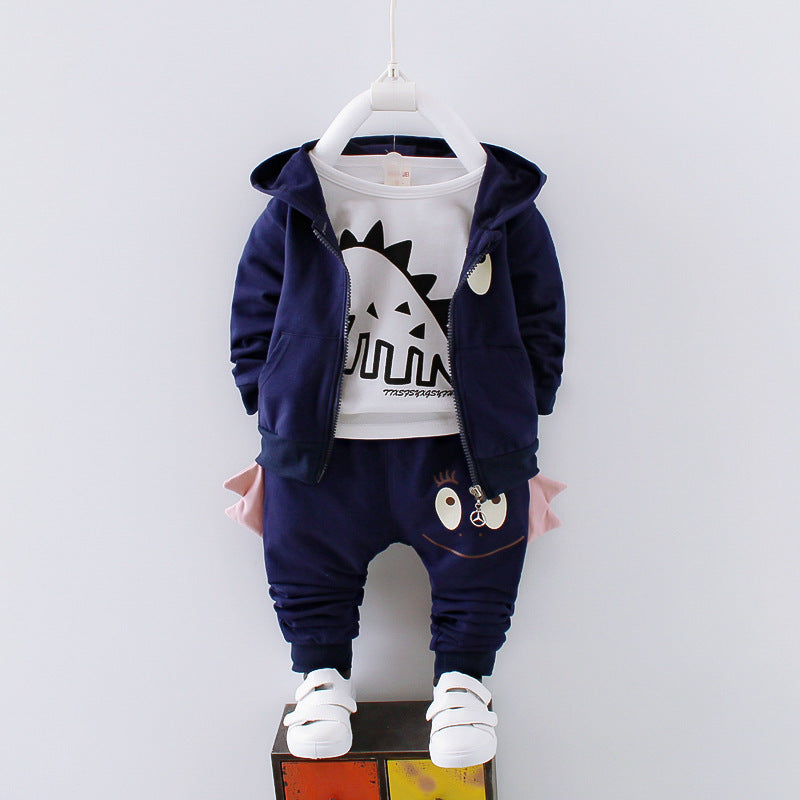Boys Cotton Outfit Set | Spring & Autumn Kids Clothes.
