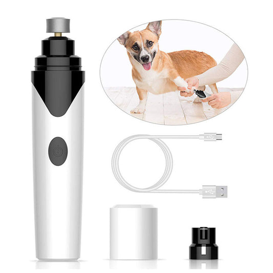 Electric Pet Nail Clippers | Dog & Cat Trimmer Tool.