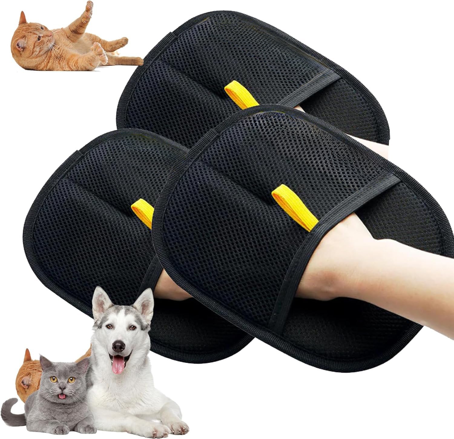 Cat Hair Removal Comb | Electrostatic Pet Gloves.