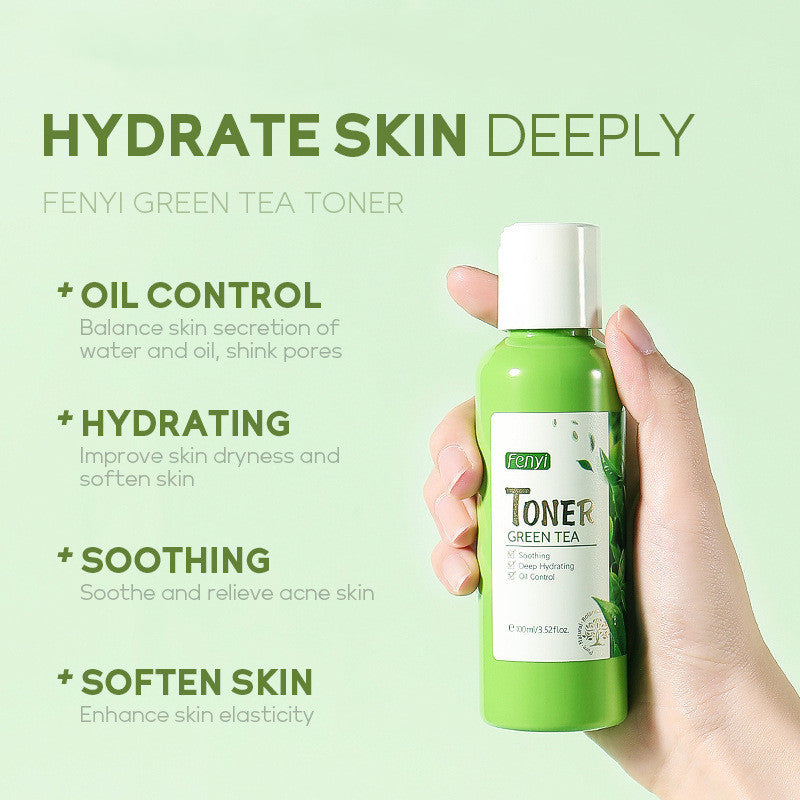 Green Tea Toner 100ml | Moisturizing & Refreshing Skin Care Lotion.