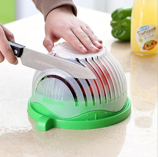 Salad Cutter Bowl | Creative Veggie & Fruit Chopper.