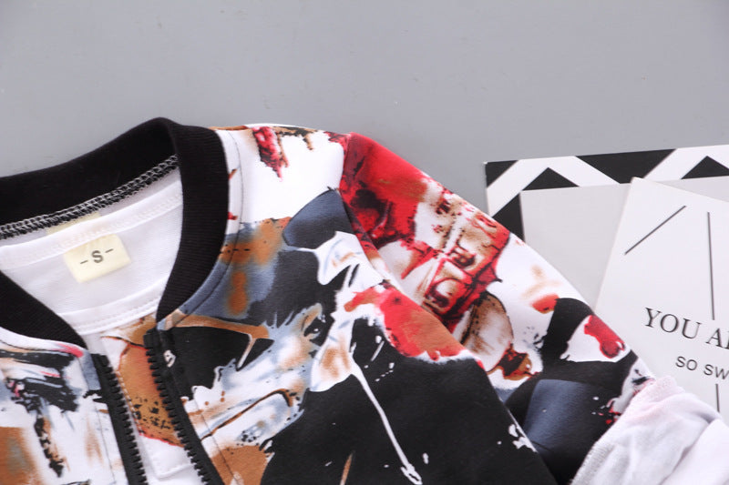Boys' 3-Piece Outfit | Autumn & Winter Kids Clothing Set.