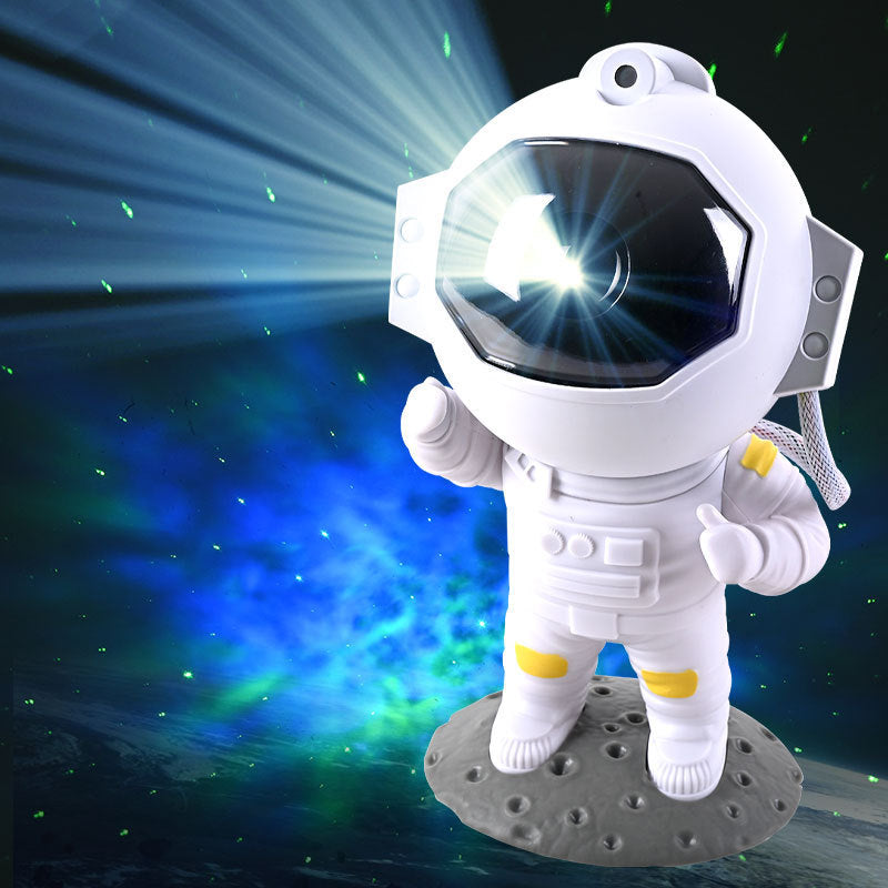 Galaxy Star Projector | Astronaut Night Light Decor.