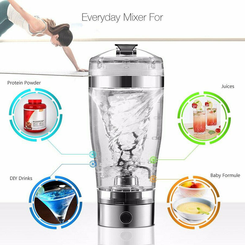 Electric Blender Bottle | USB Shaker for Fitness Drinks.