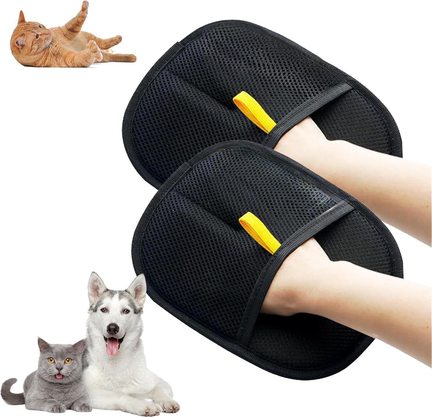Cat Hair Removal Comb | Electrostatic Pet Gloves.