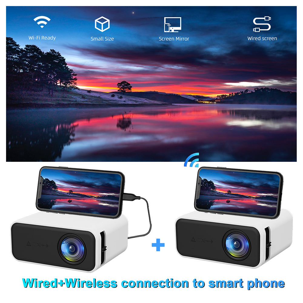 Portable Mini Projector For Home | YT500.