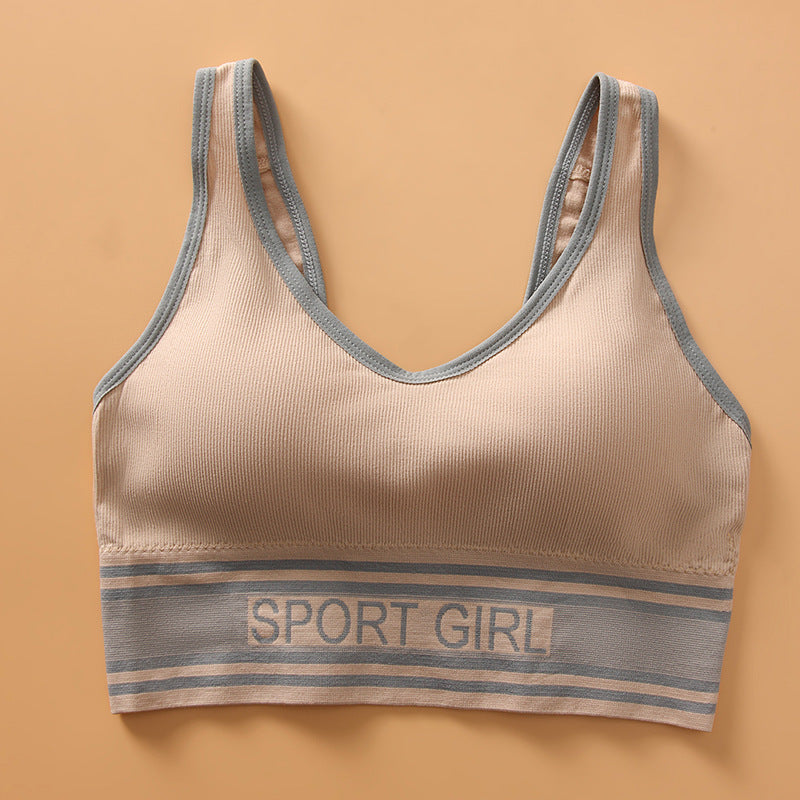 Women’s Red Sports Bra | Vest-Style Activewear Top.