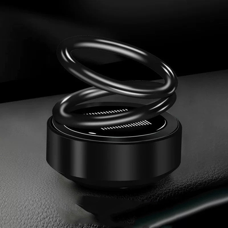 Rotating Solar Car Perfume | Dashboard Air Freshener.