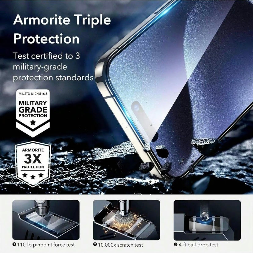 2-Pack Matte Screen Protector for iPhone 14 & 15 Series.